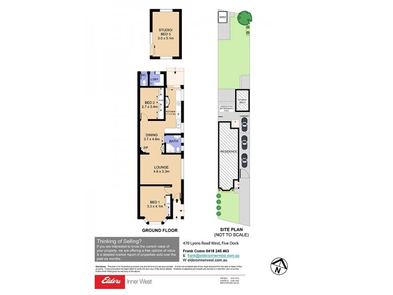 470 Lyons Road West, Five Dock NSW 2046 Floorplan