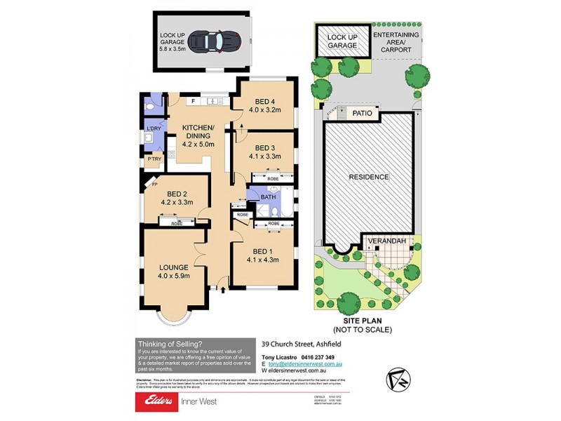 39 Church Street, Ashfield NSW 2131 Floorplan
