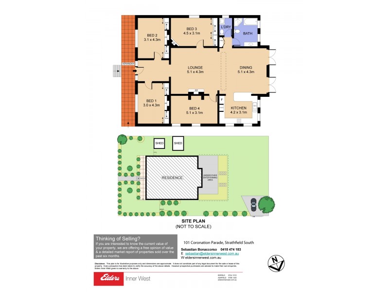 101 Coronation Parade, Strathfield South NSW 2136 Floorplan