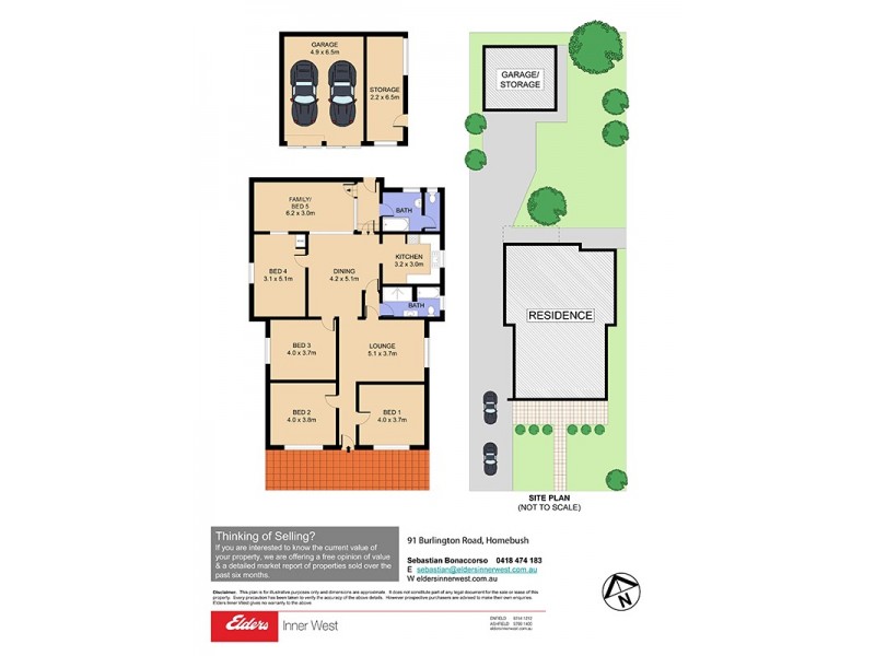 91 Burlington Road, Homebush NSW 2140 Floorplan