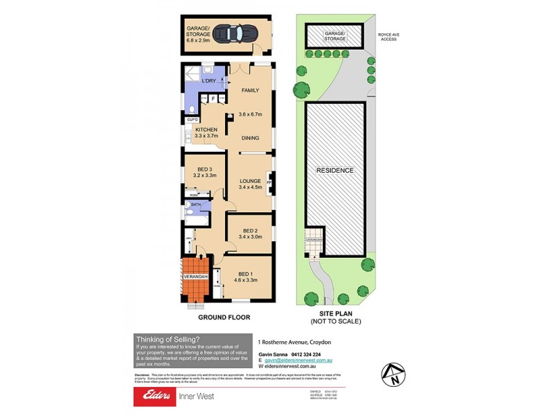 1 Rostherne Avenue, Croydon NSW 2132 Floorplan