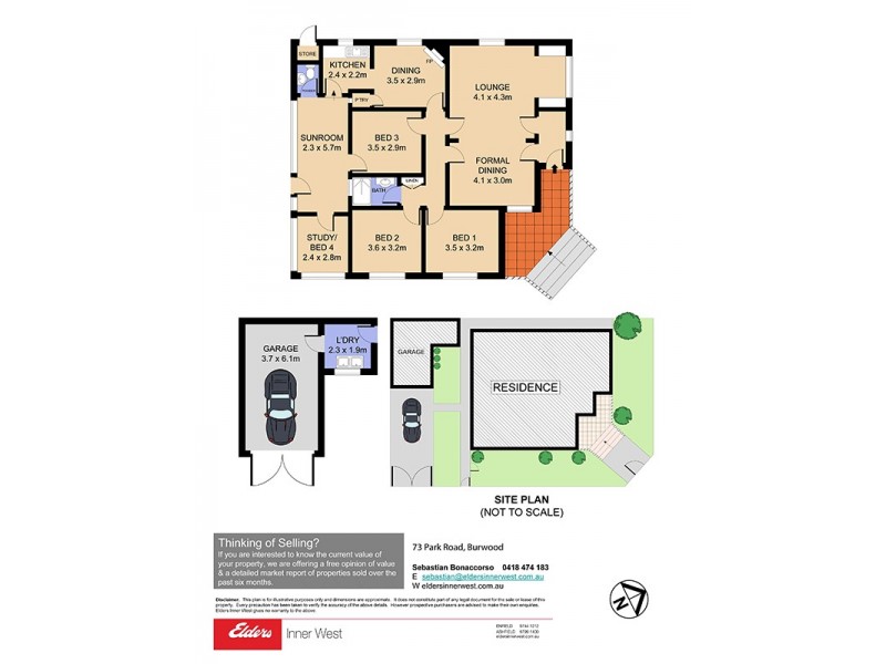 73 Park Road, Burwood NSW 2134 Floorplan