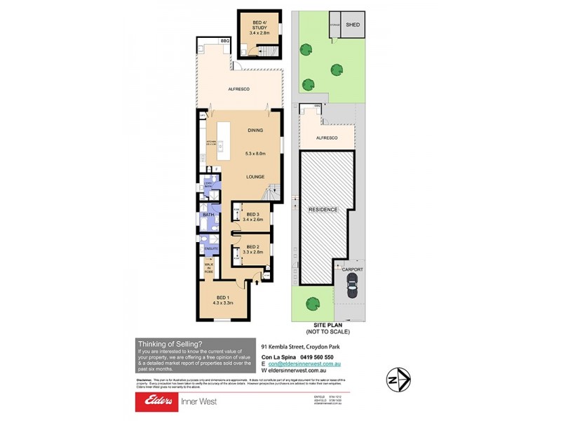 91 Kembla Street, Croydon Park NSW 2133 Floorplan