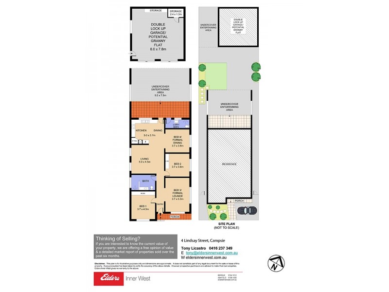 4 Lindsay Street, Campsie NSW 2194 Floorplan