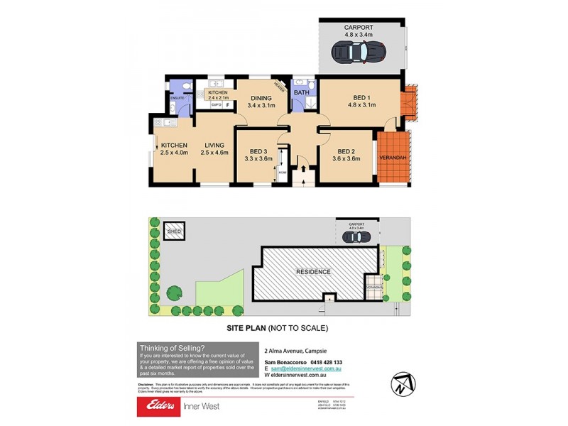 2 Alma Avenue, Campsie NSW 2194 Floorplan