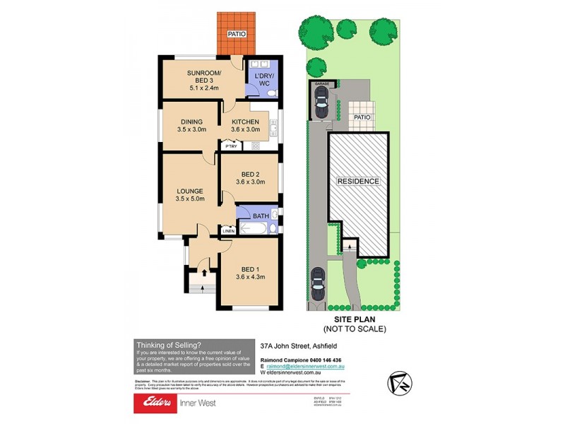 37A John Street, Ashfield NSW 2131 Floorplan