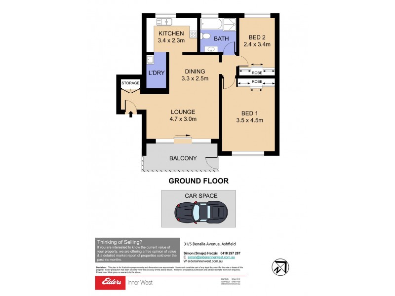 31/5 Benalla Avenue, Ashfield NSW 2131