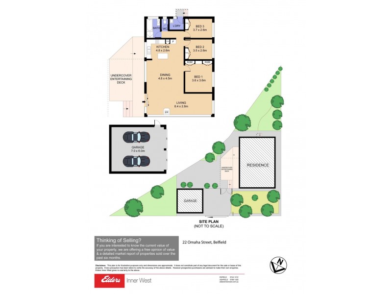 22 Omaha Street, Belfield NSW 2191 Floorplan