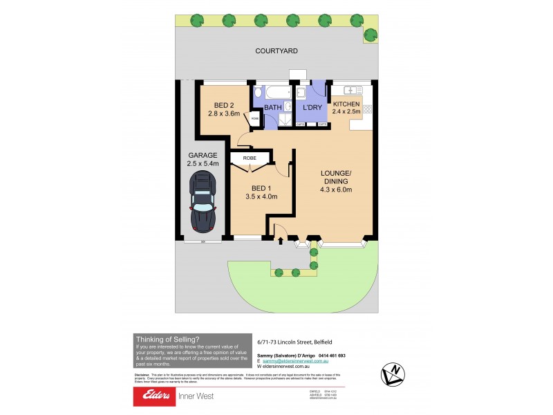 6/71 Lincoln Street, Belfield NSW 2191