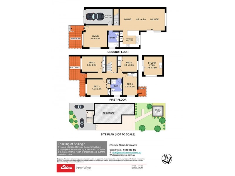 2 Tempe Street, Greenacre NSW 2190 Floorplan