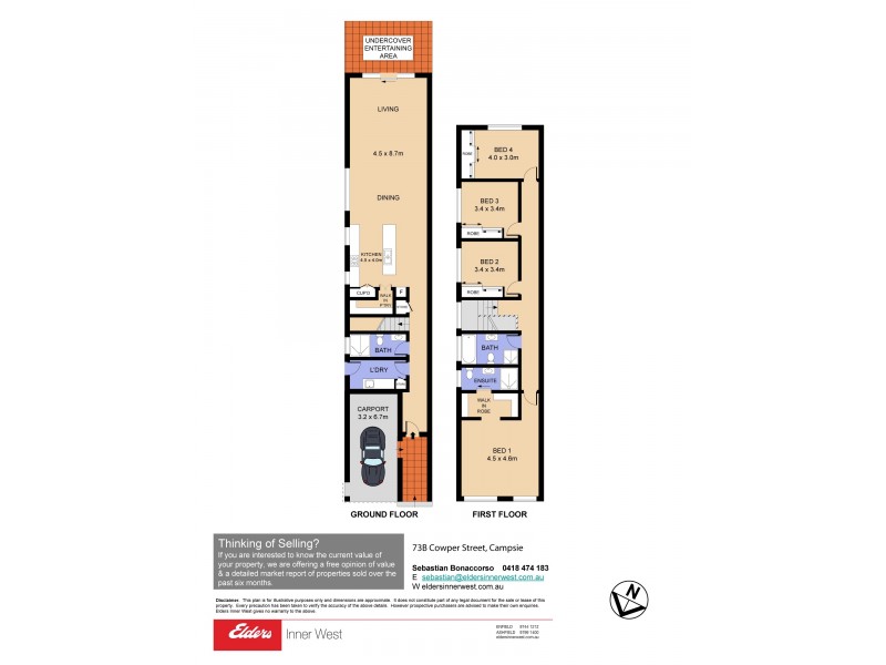 73B Cowper Street, Campsie NSW 2194 Floorplan