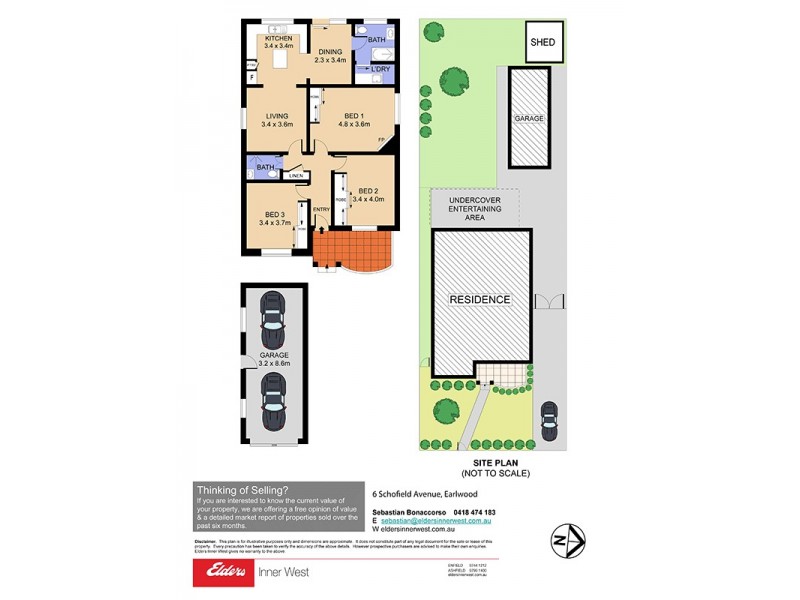 6 Schofield Avenue, Earlwood NSW 2206 Floorplan