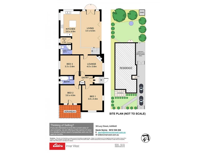 38 Lucy Street, Ashfield NSW 2131 Floorplan