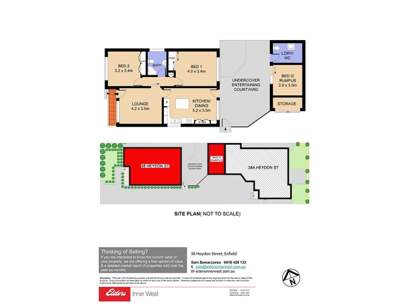 38 Heydon Street, Enfield NSW 2136 Floorplan