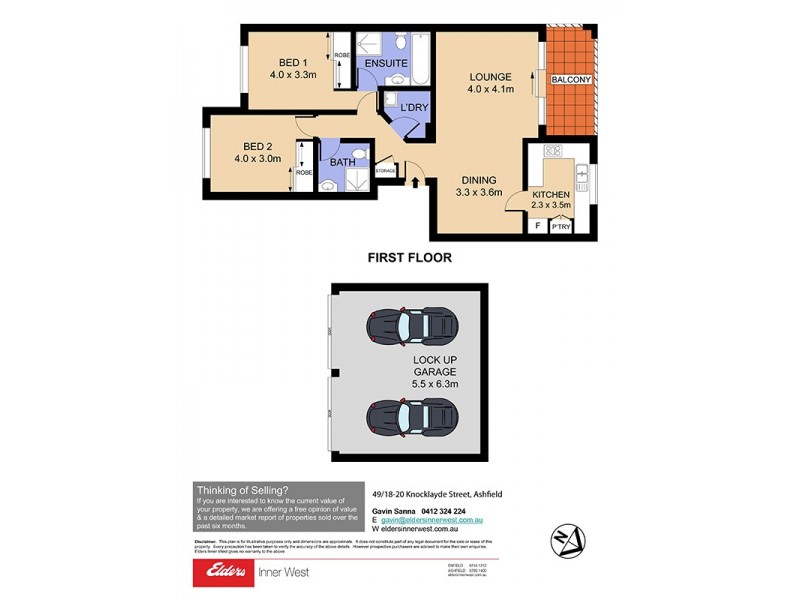 49/18-20 KNOCKLAYDE STREET, Ashfield NSW 2131 Floorplan