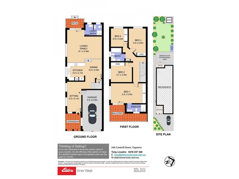 34a Cantrell Street, Yagoona NSW 2199 Floorplan