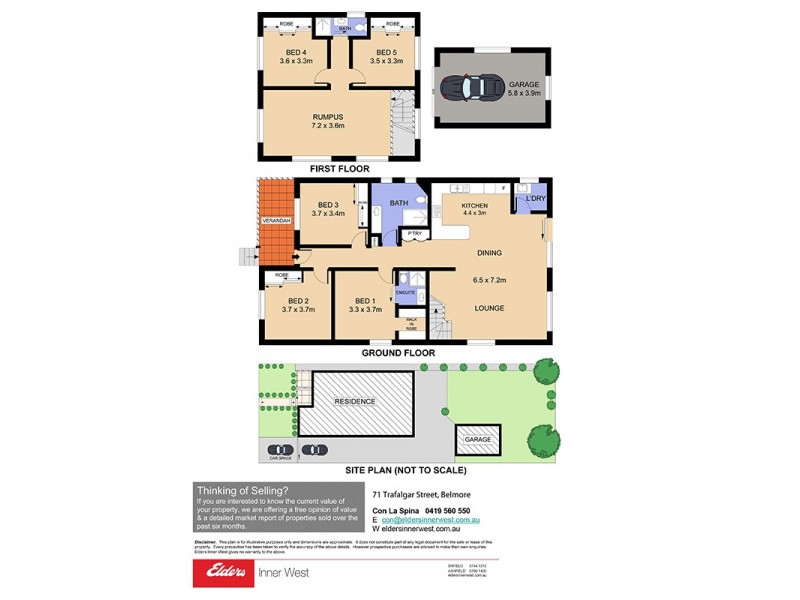 71 Trafalgar Street, Belmore NSW 2192 Floorplan
