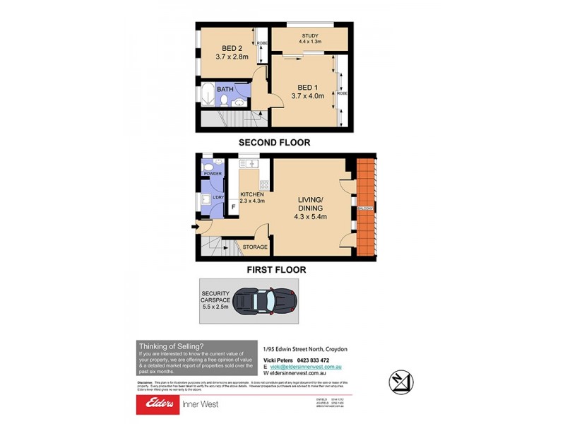 1/95 Edwin Street North, Croydon NSW 2132 Floorplan