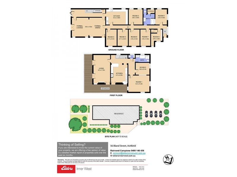 56 Bland Street, Ashfield NSW 2131 Floorplan