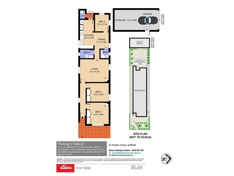 81 Holden Street, Ashfield NSW 2131 Floorplan