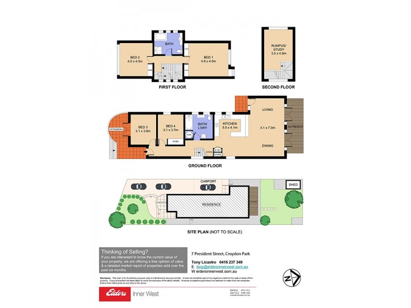 7 President Street, Croydon Park NSW 2133 Floorplan