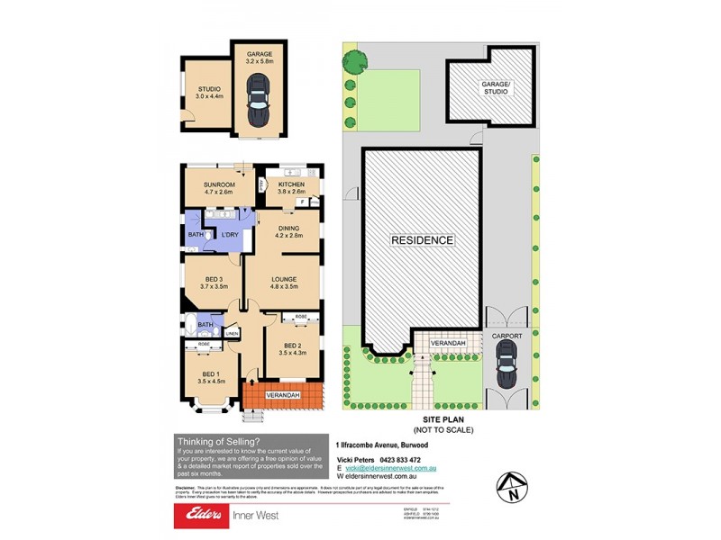 1 Ilfracombe Avenue, Burwood NSW 2134 Floorplan