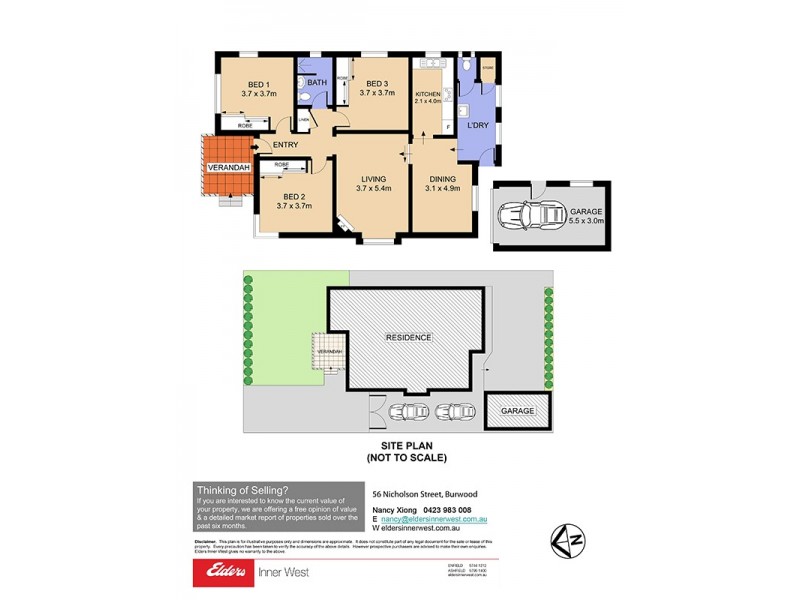 56 Nicholson Street, Burwood NSW 2134 Floorplan