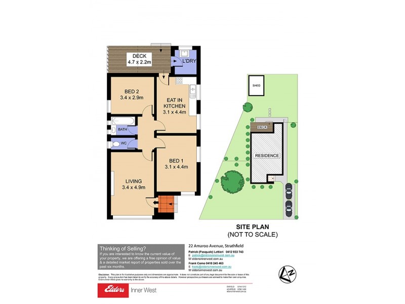 22 Amaroo Avenue, Strathfield NSW 2135 Floorplan