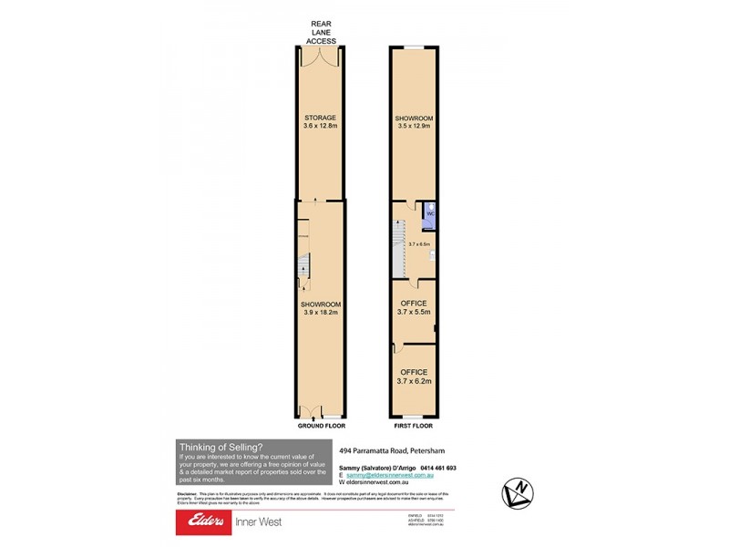 494 Parramatta Road, Petersham NSW 2049 Floorplan