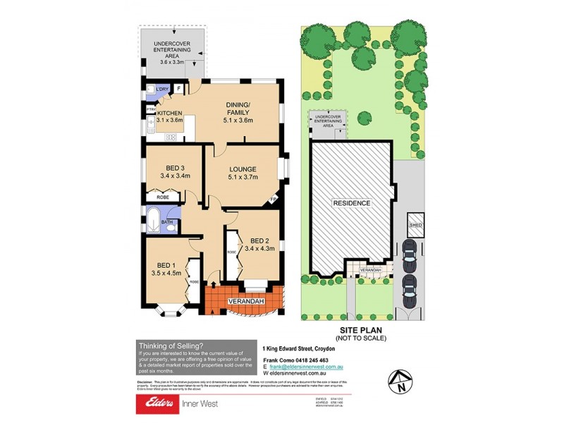 1 King Edward Street, Croydon NSW 2132 Floorplan