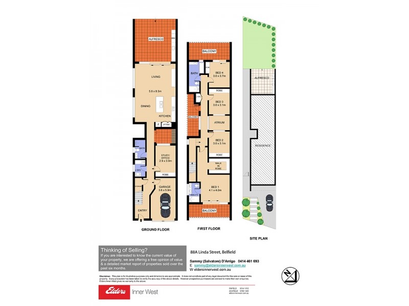 88a Linda Street, Belfield NSW 2191 Floorplan
