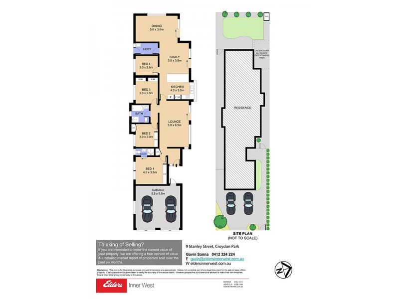 9 Stanley Street, Croydon Park NSW 2133 Floorplan