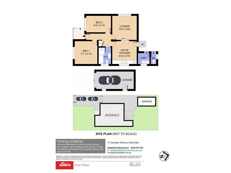 51 Georges Avenue, Lidcombe NSW 2141 Floorplan