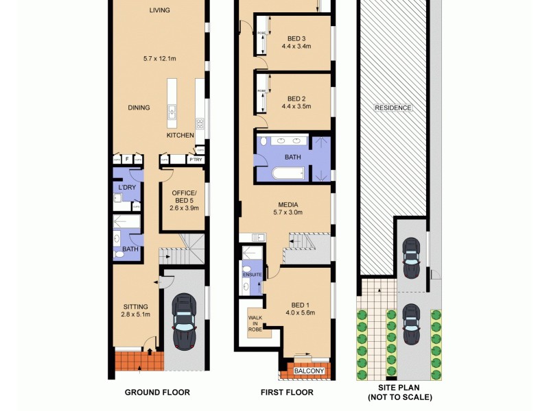 65 Blenheim Street, Croydon Park NSW 2133 Floorplan