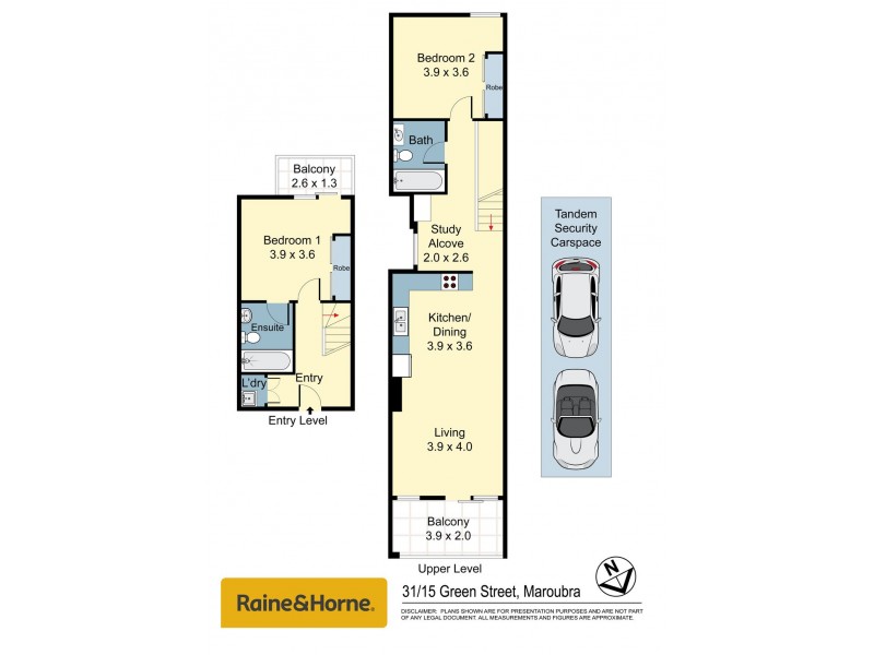 A31/15 Green Street, Maroubra NSW 2035 Floorplan