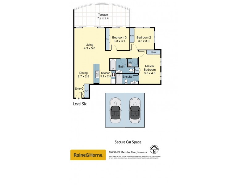 604/98-102 Maroubra Road, Maroubra NSW 2035 Floorplan