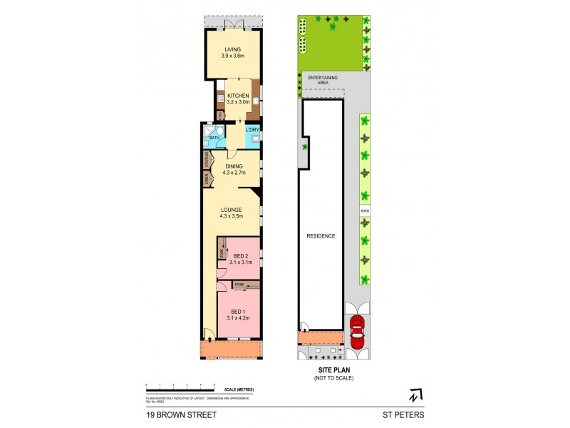 19 Brown Street, St Peters NSW 2044 Floorplan