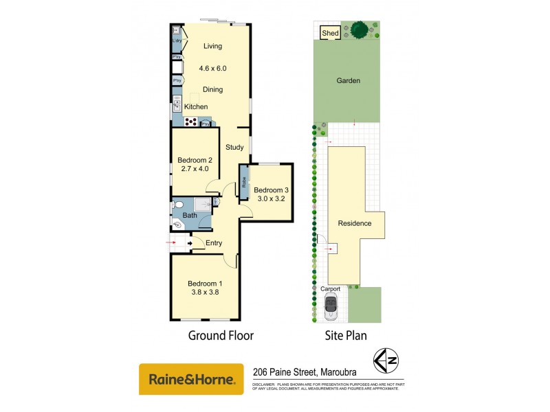 206 Paine Street, Maroubra NSW 2035 Floorplan