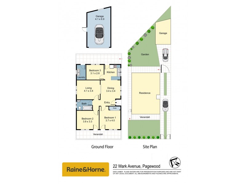 22 Wark Avenue, Pagewood NSW 2035 Floorplan