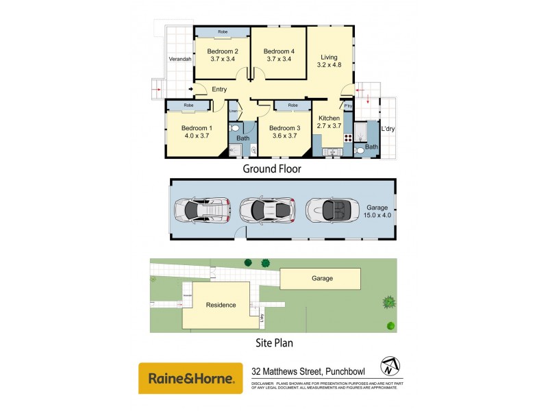 32 Matthews Street, Punchbowl NSW 2196 Floorplan