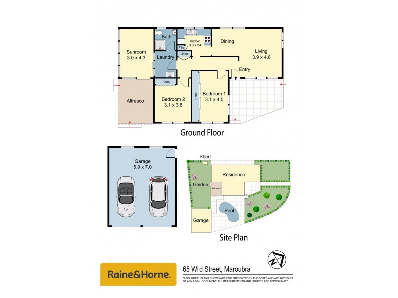 65 Wild Street, Maroubra NSW 2035 Floorplan
