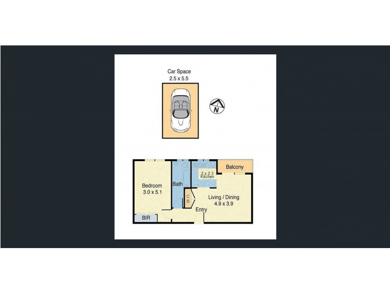 2/37 JAUNCEY PLACE, Hillsdale NSW 2036 Floorplan