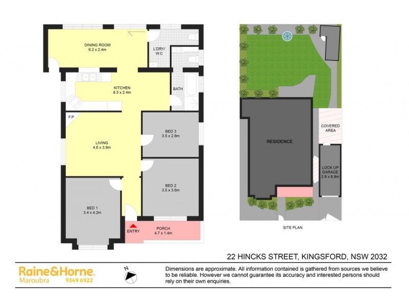 22 Hincks Street, Kingsford NSW 2032 Floorplan