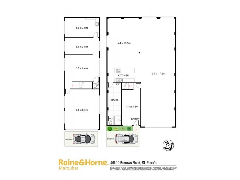 4/8-10 BURROWS ROAD, St Peters NSW 2044 Floorplan