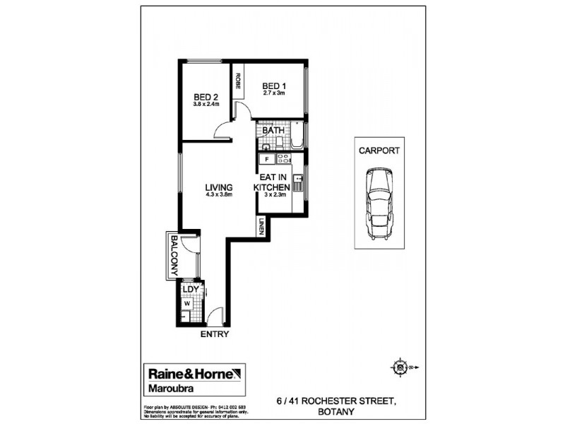 6/41 Rochester Street, Botany NSW 2019