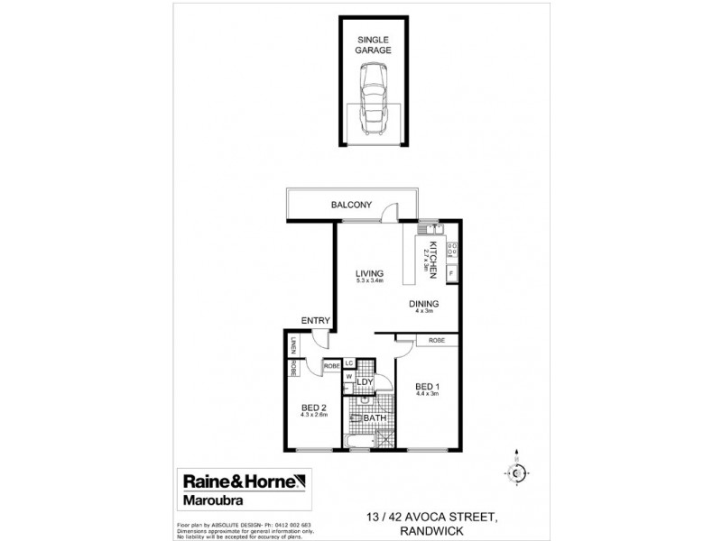 13/42 Avoca Street, Randwick NSW 2031