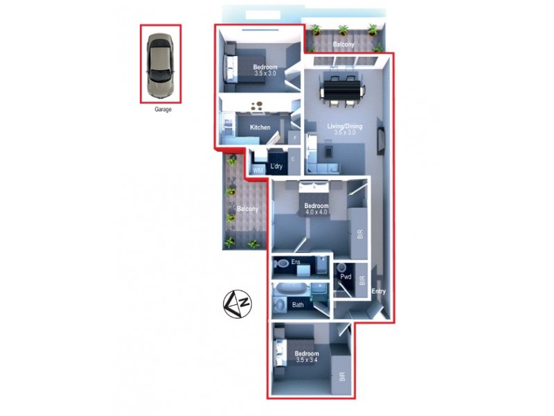 3/3 Hendy Avenue, Coogee NSW 2034