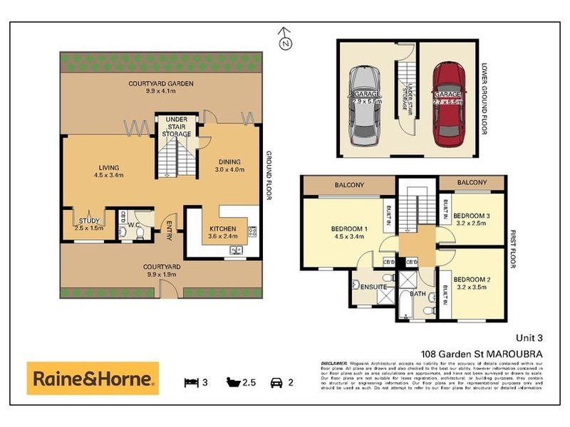 3/108 Garden Street, Maroubra NSW 2035 Floorplan