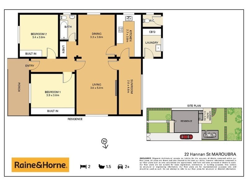 22 Hannan Street, Maroubra NSW 2035 Floorplan