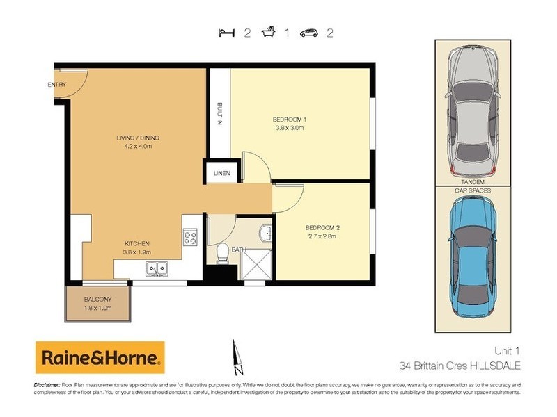 1/34 Brittain Crescent, Hillsdale NSW 2036